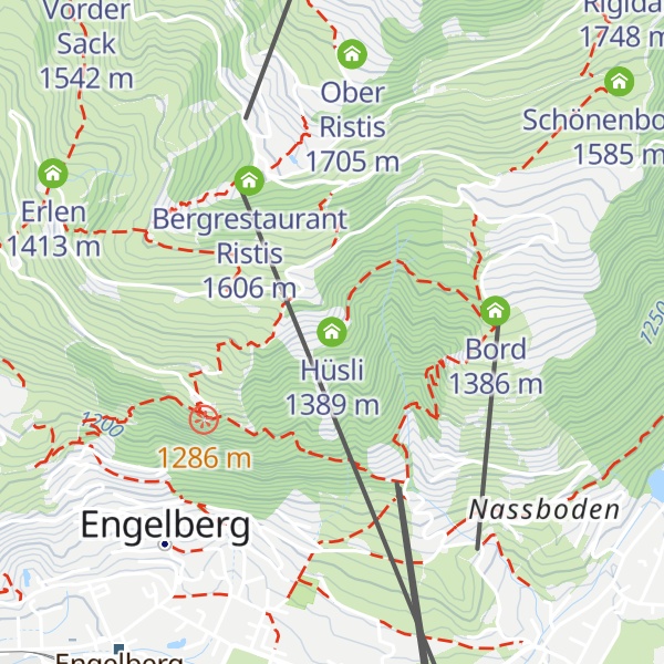 Map of Hüsli