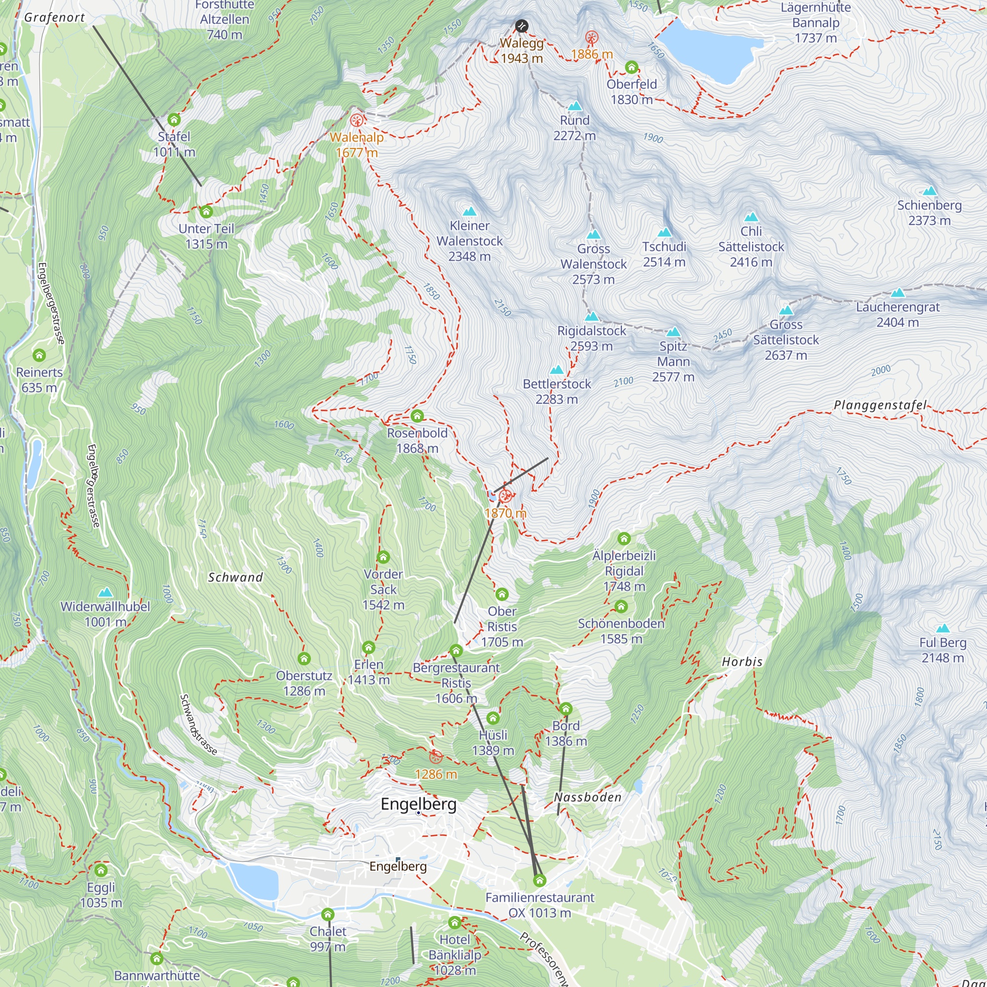 Kräuterhüttli map