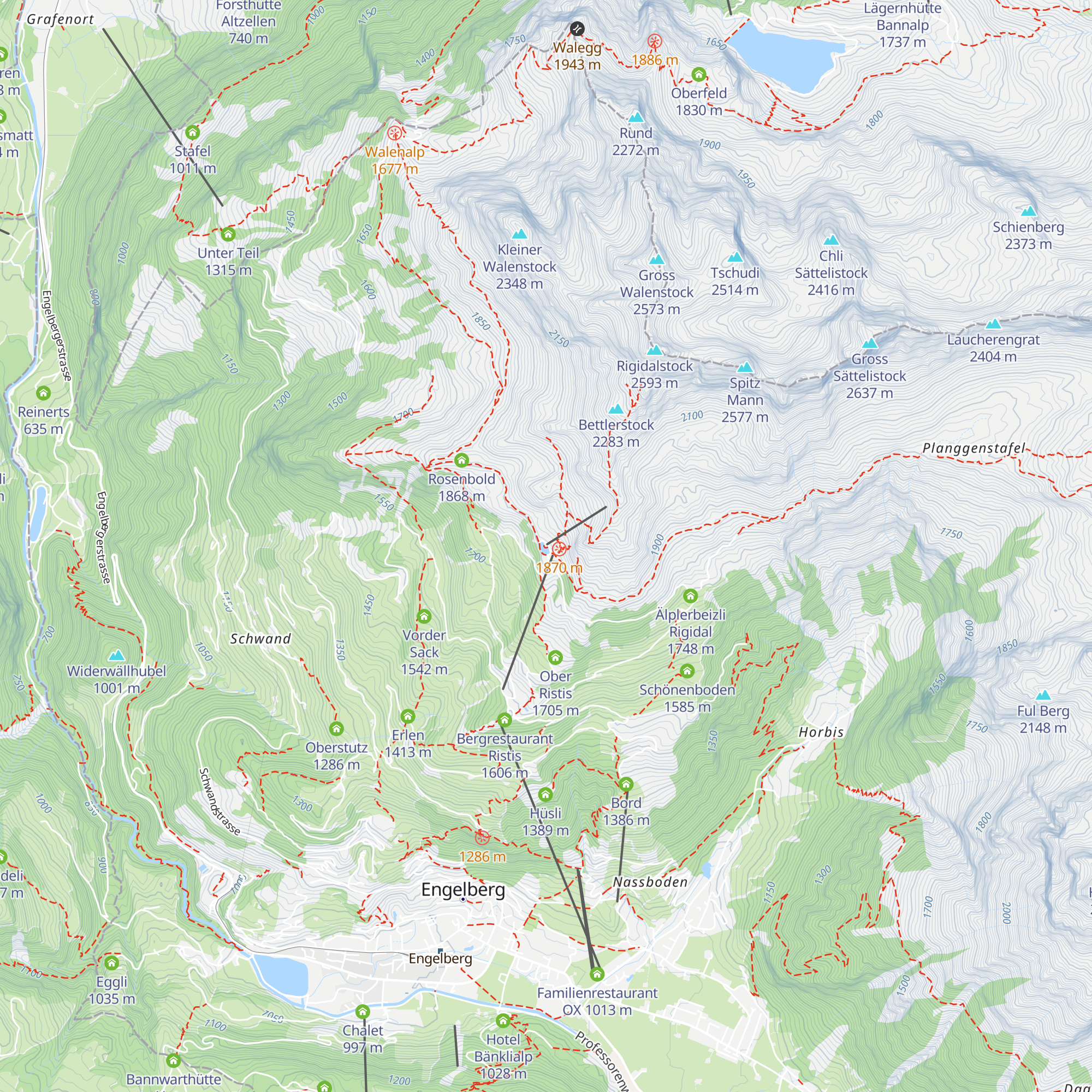 Kräuterhüttli map