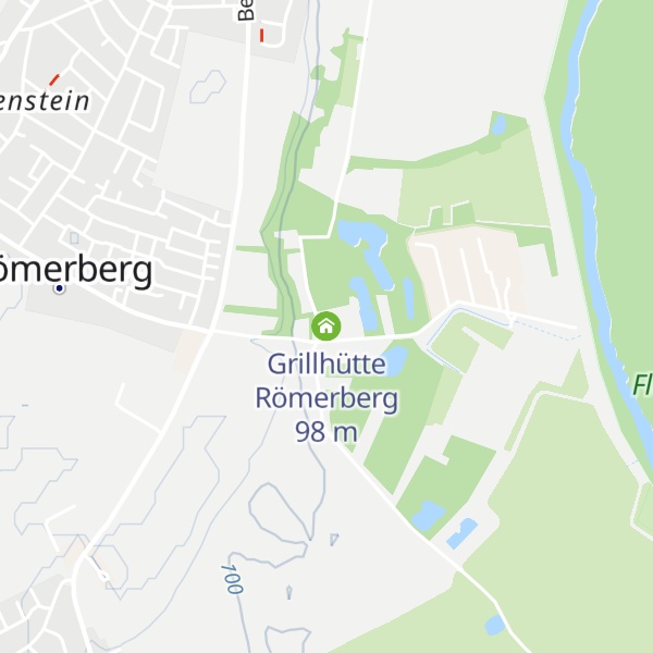 Map of Grillhütte Römerberg
