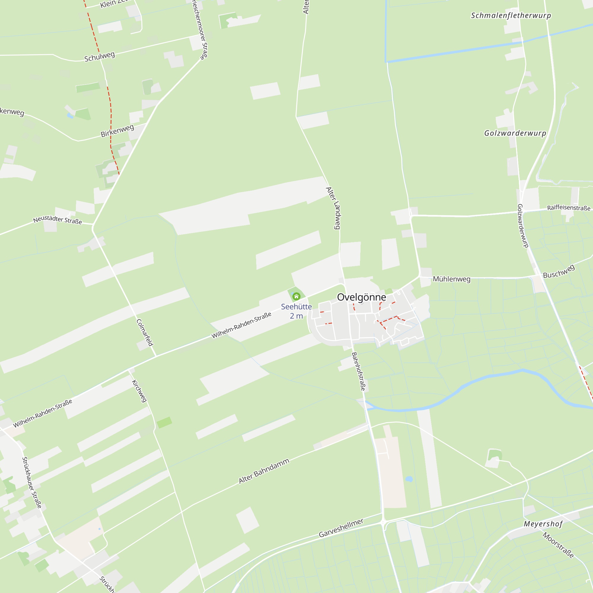 Seehütte map