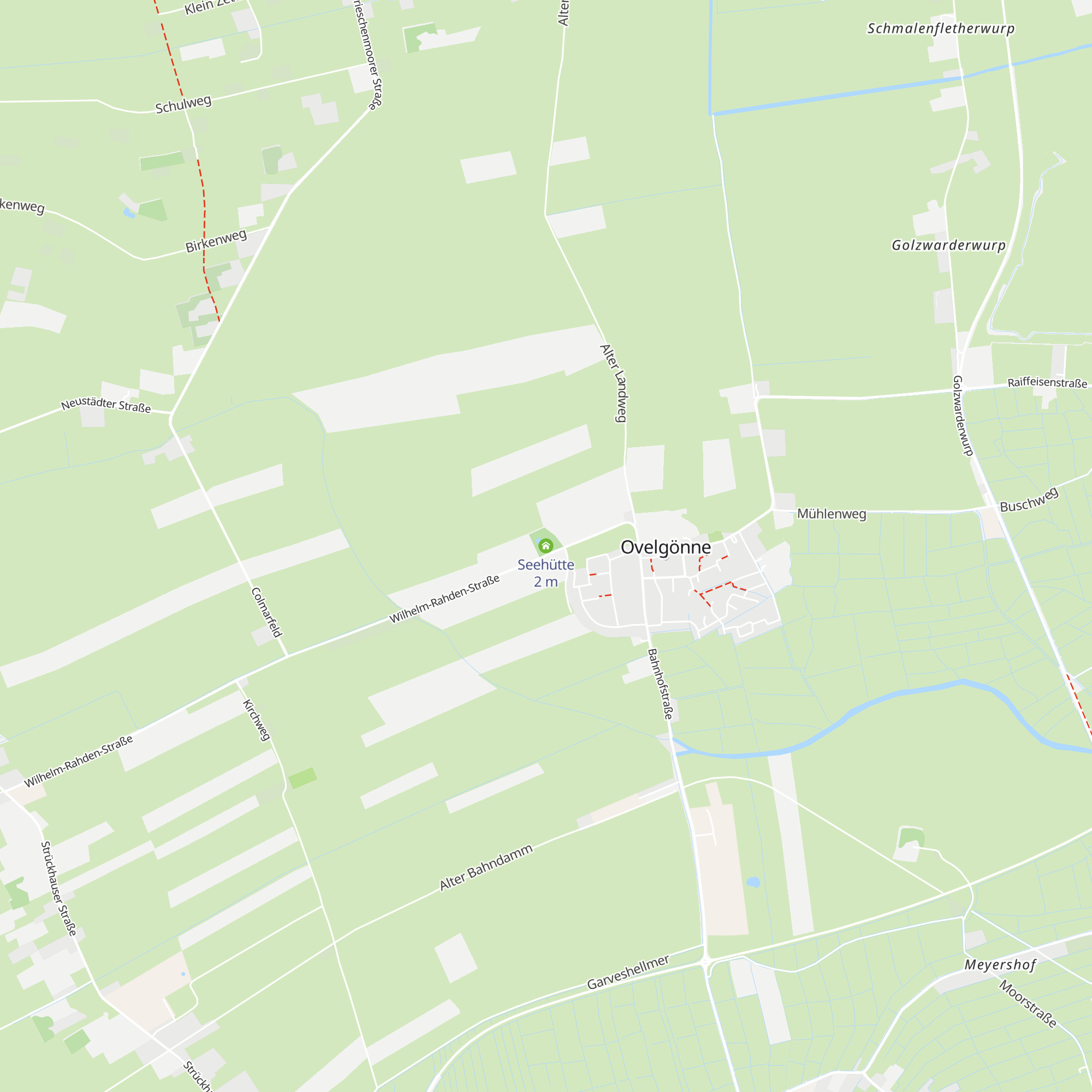 Seehütte map