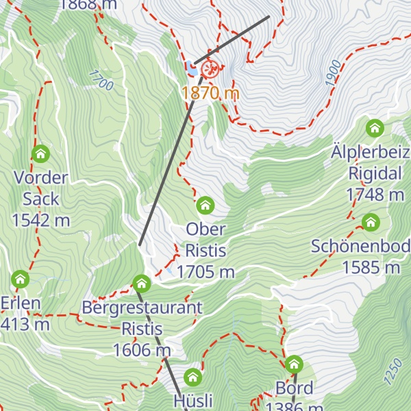 Map of Ober Ristis