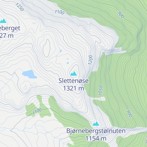 Map of Slettenøse