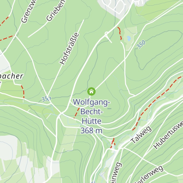 Map of Wolfgang-Becht-Hütte