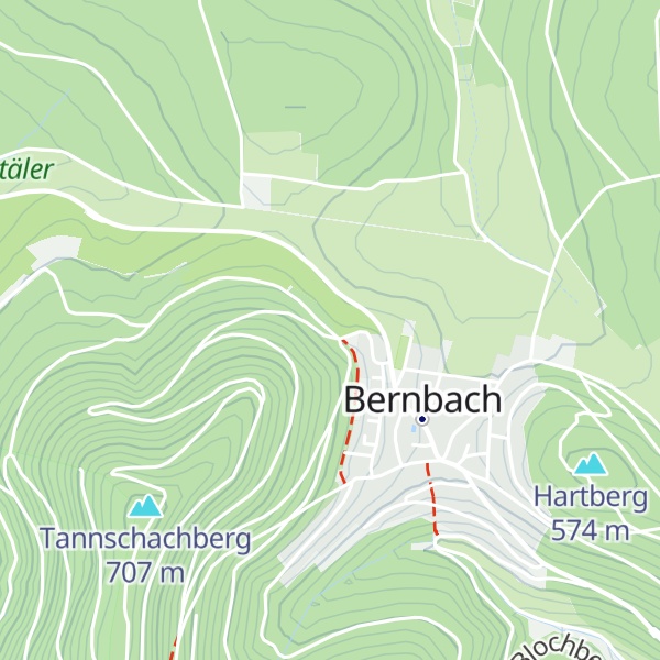 Map of Spitzhütte