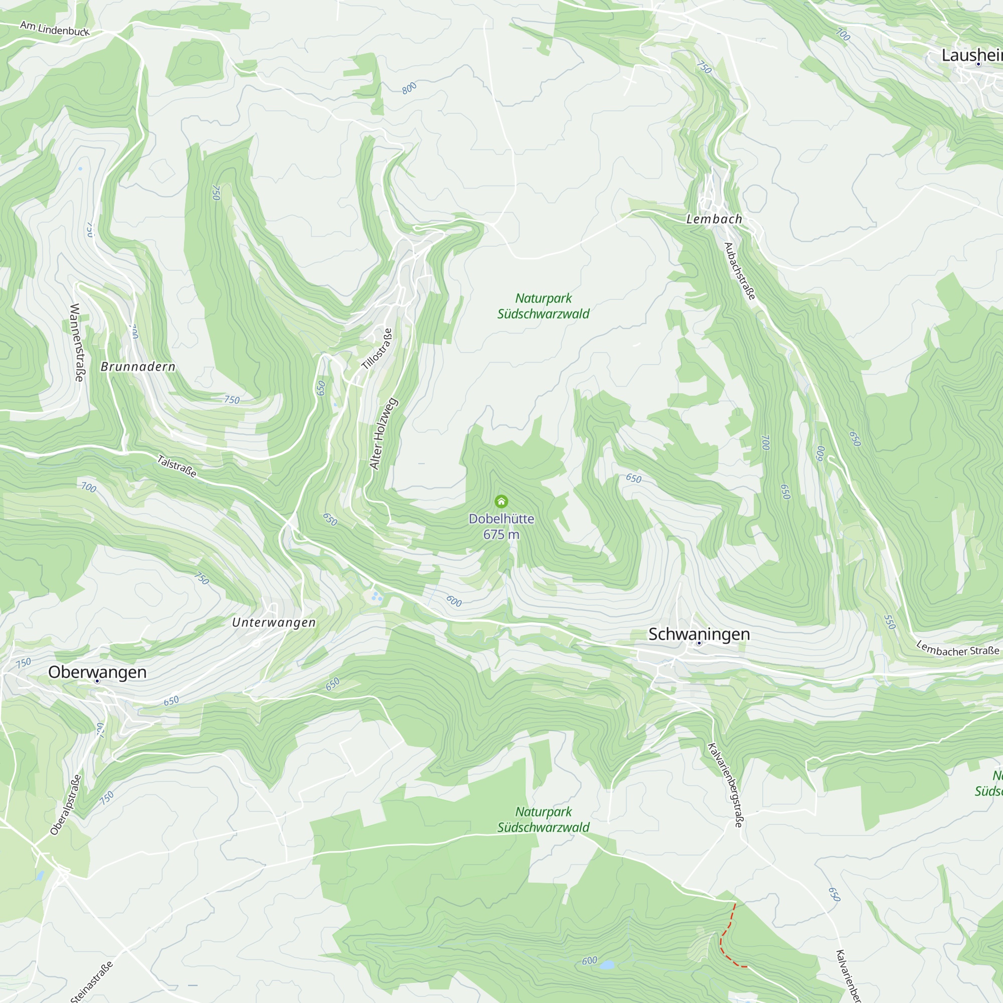Dobelhütte map