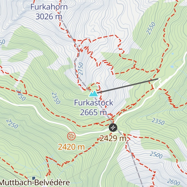 Map of Furkastock