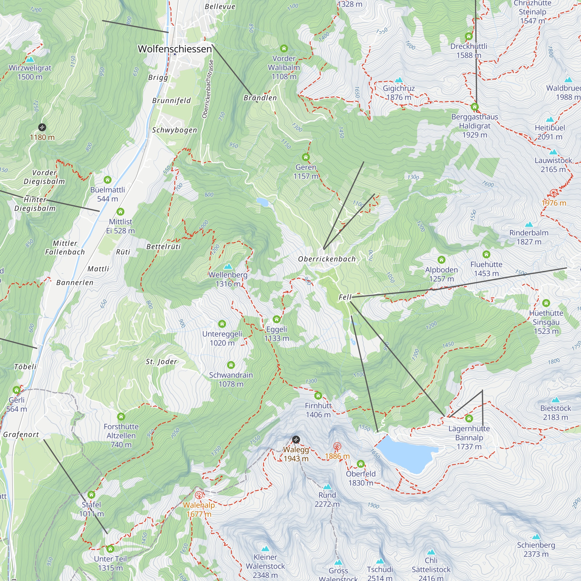 Schwand map