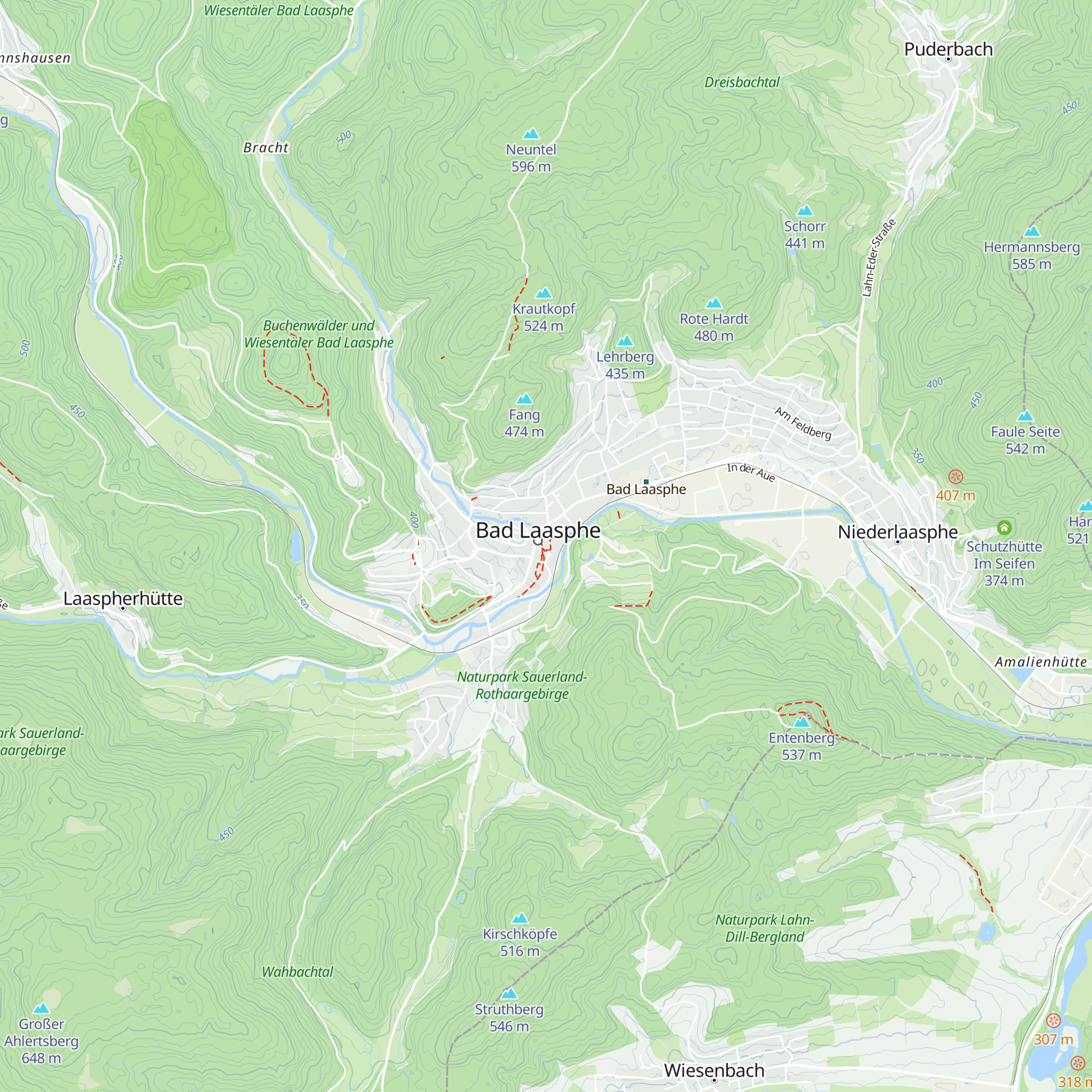TKS – Tourismus map