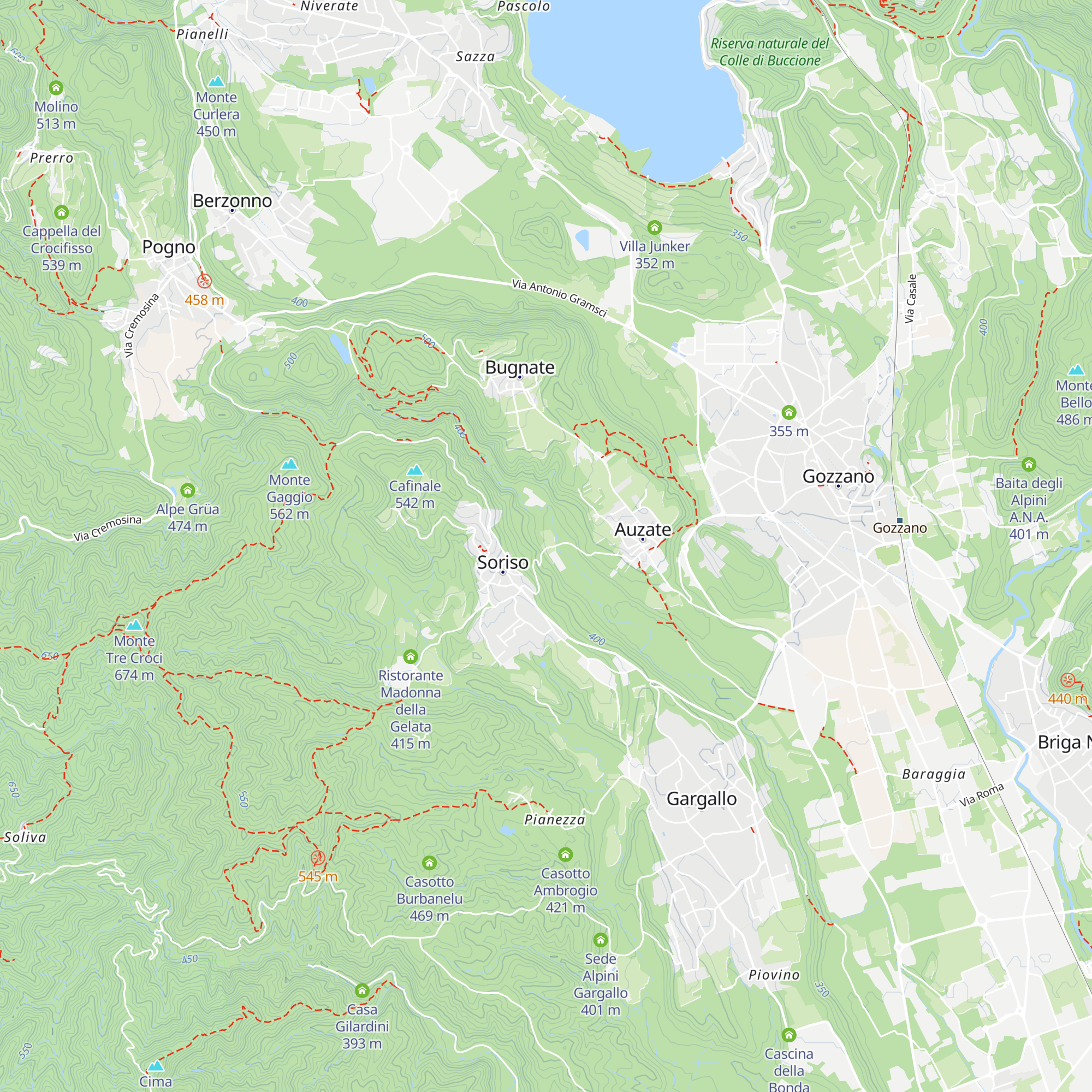 Conceria Mongini map