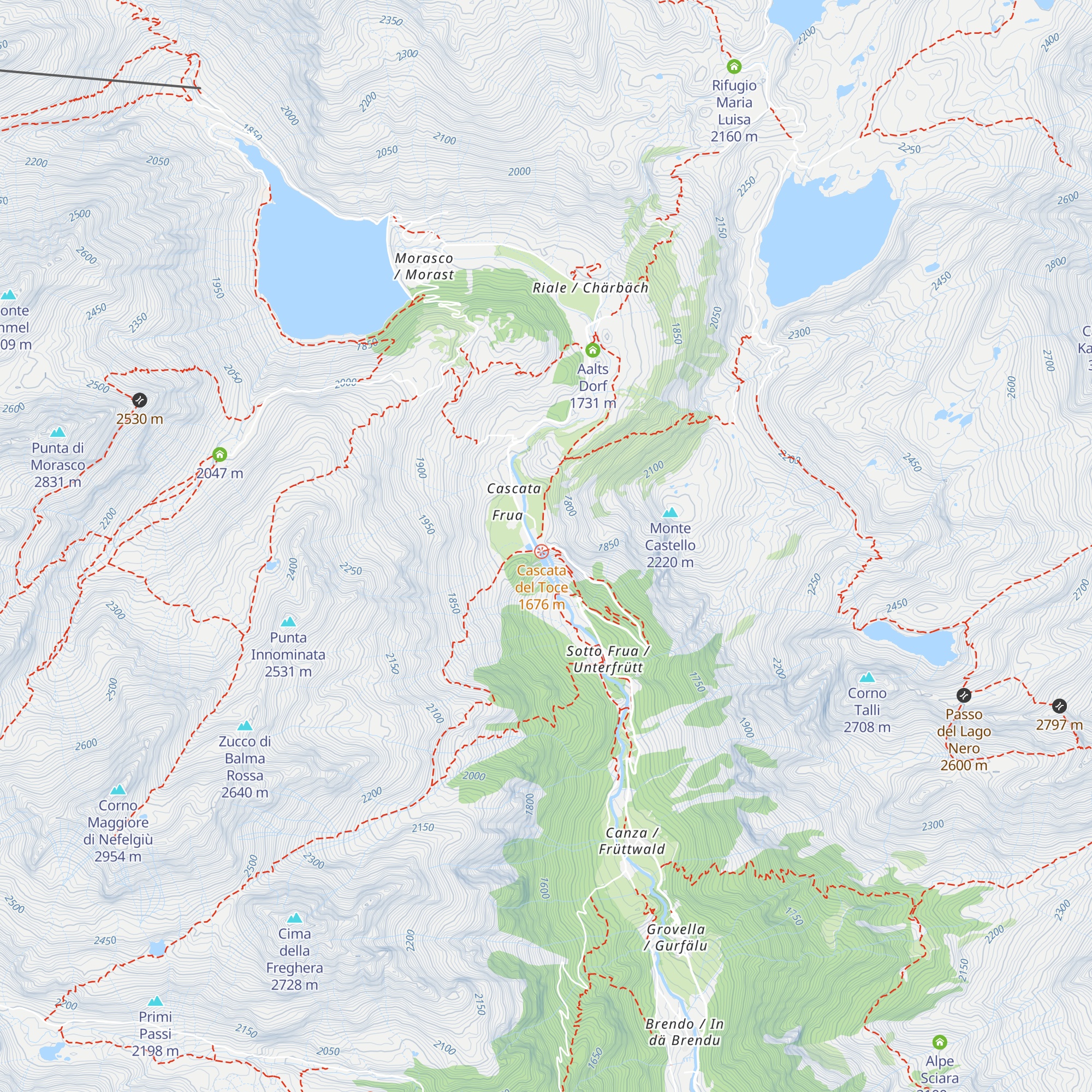 Bar Ristorante Cascata del Toce map