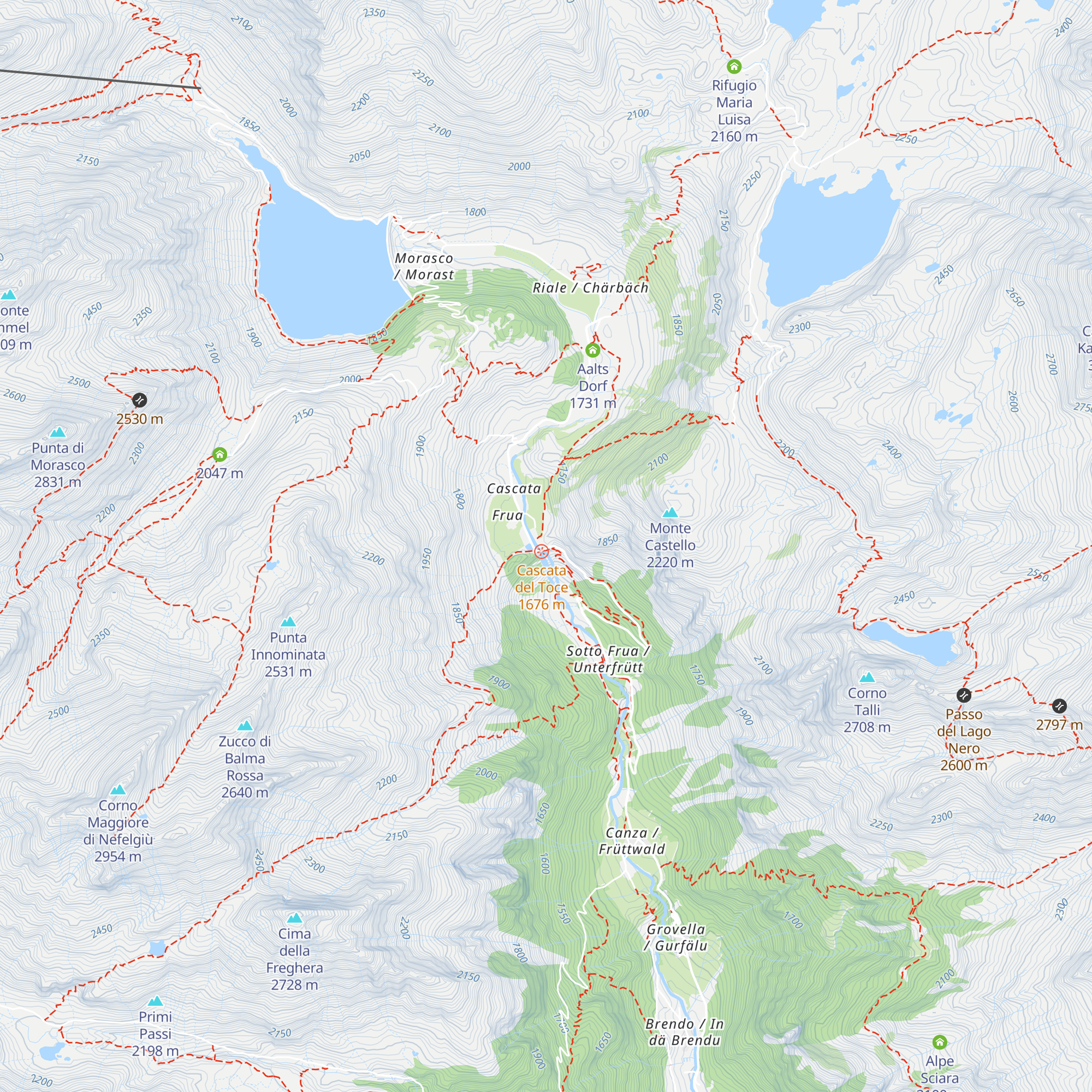 Bar Ristorante Cascata del Toce map