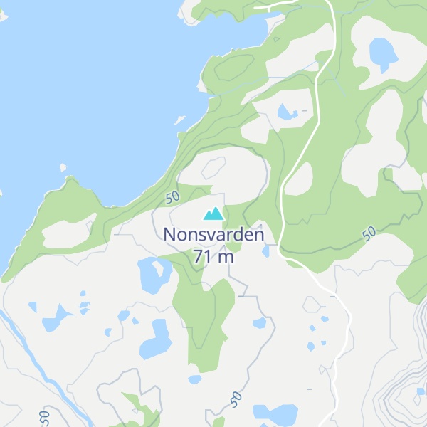 Map of Nonsvarden