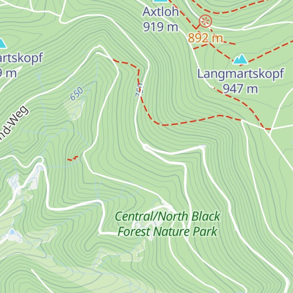 Map of Rankhütte