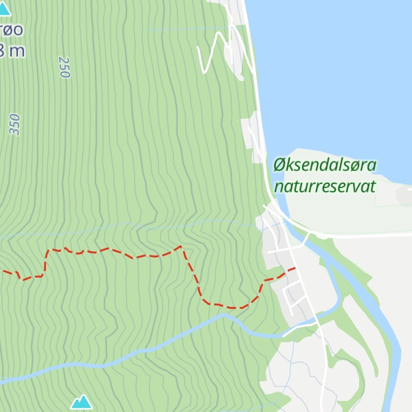 Map of Kalvgeilen