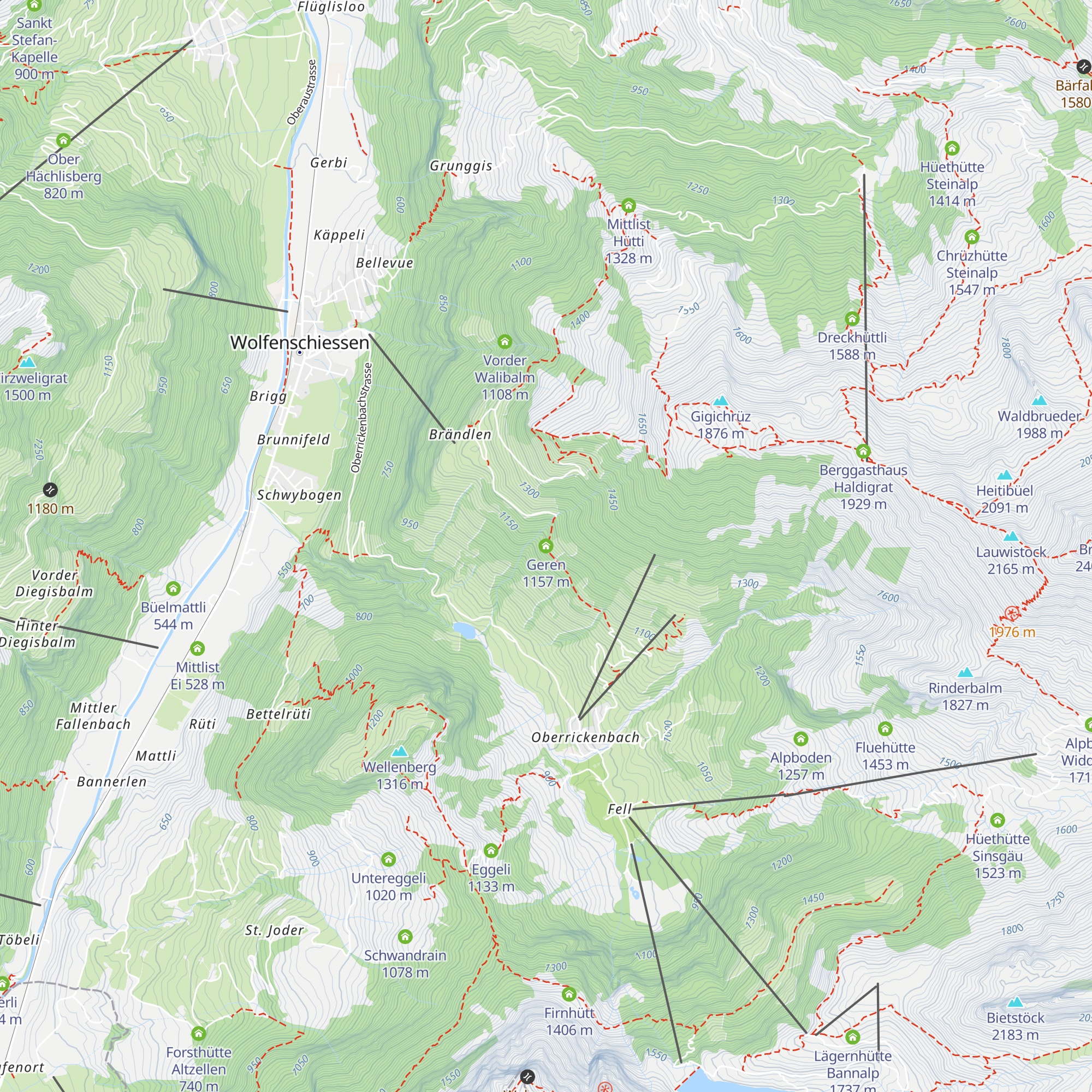 Geren map