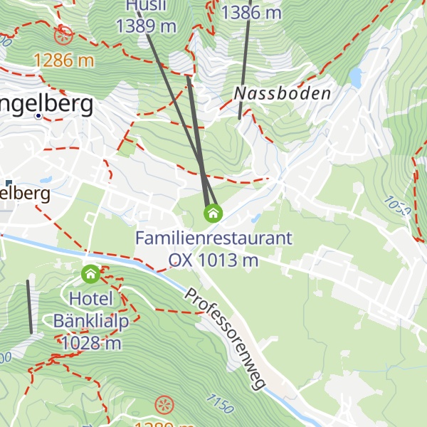 Map of Familienrestaurant OX