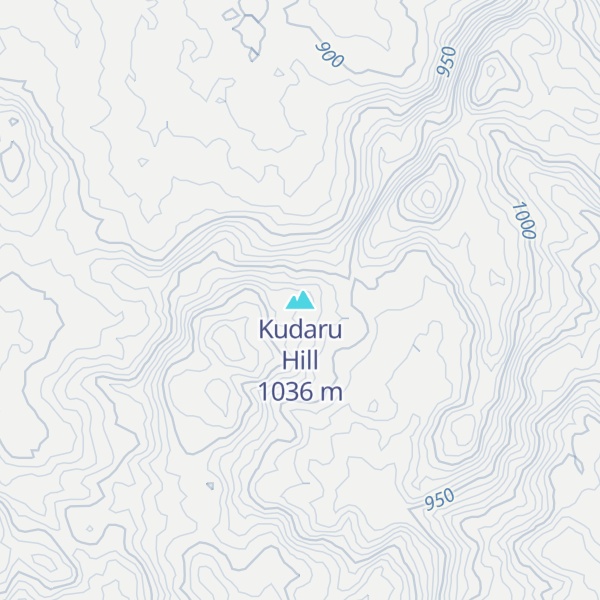 Map of Kudaru Hill