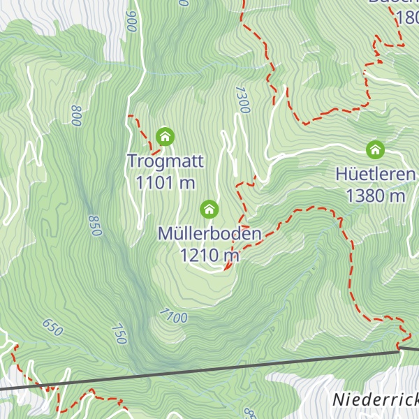 Map of Müllerboden