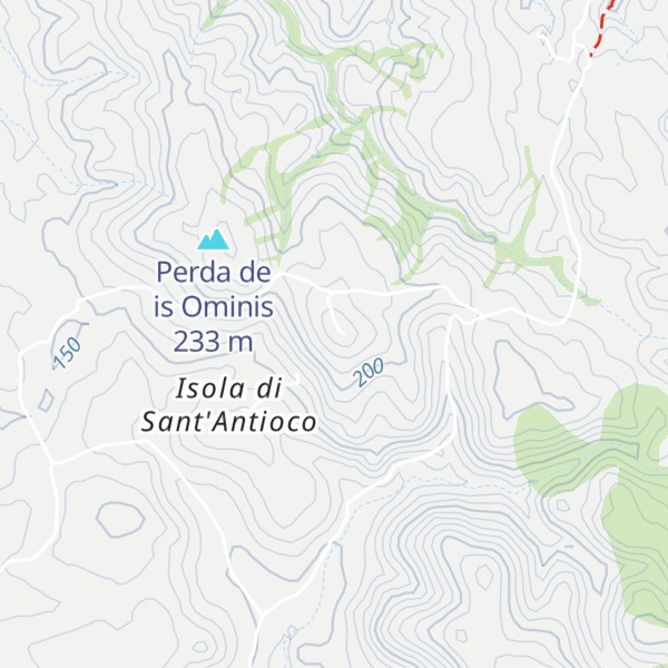Map of Perdas Stufaras