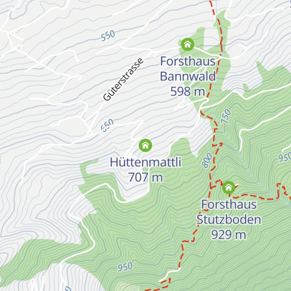 Map of Hüttenmattli