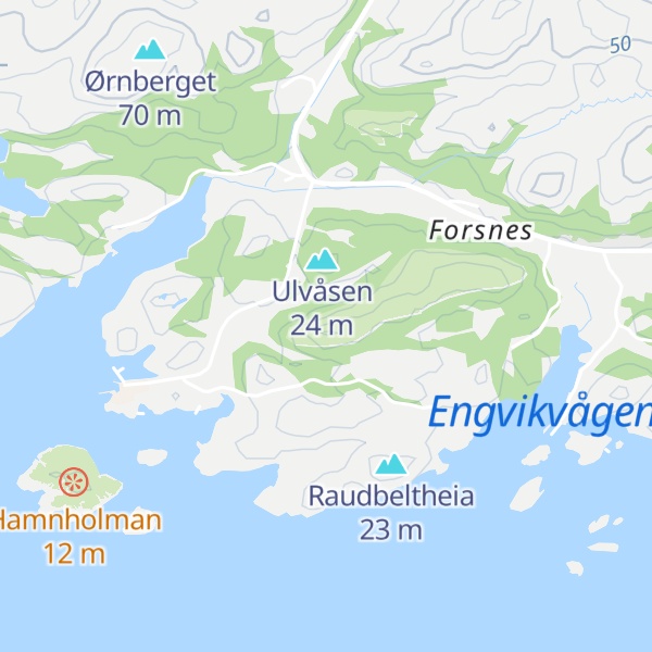 Map of Gullsvikvarden