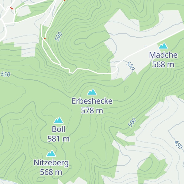 Map of Erbeshecke