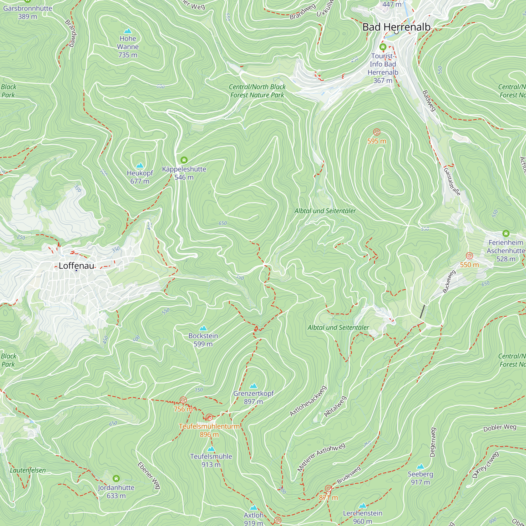 Rißwasenhütte map