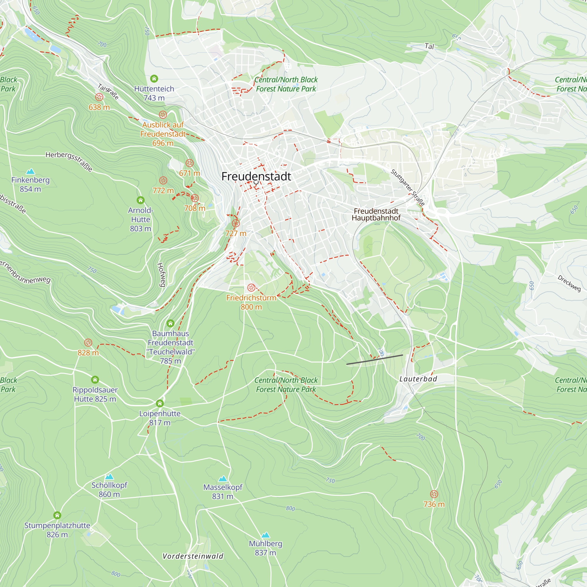 Köhlerhütte map