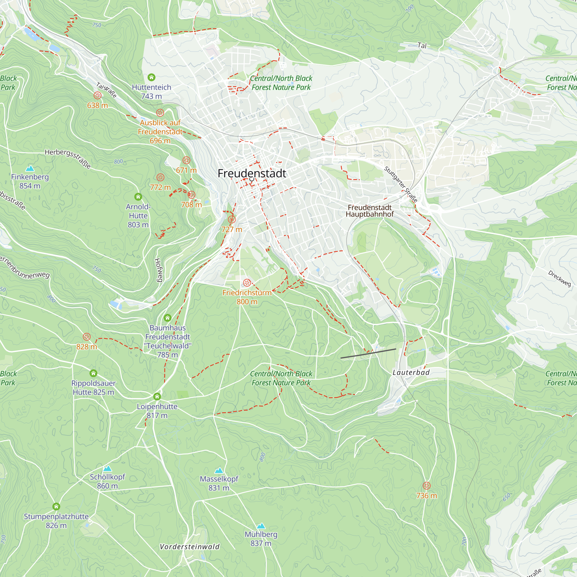 Köhlerhütte map