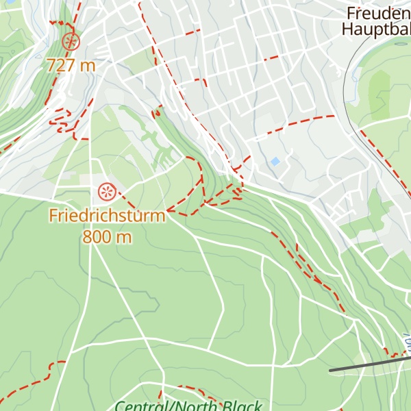 Map of Köhlerhütte