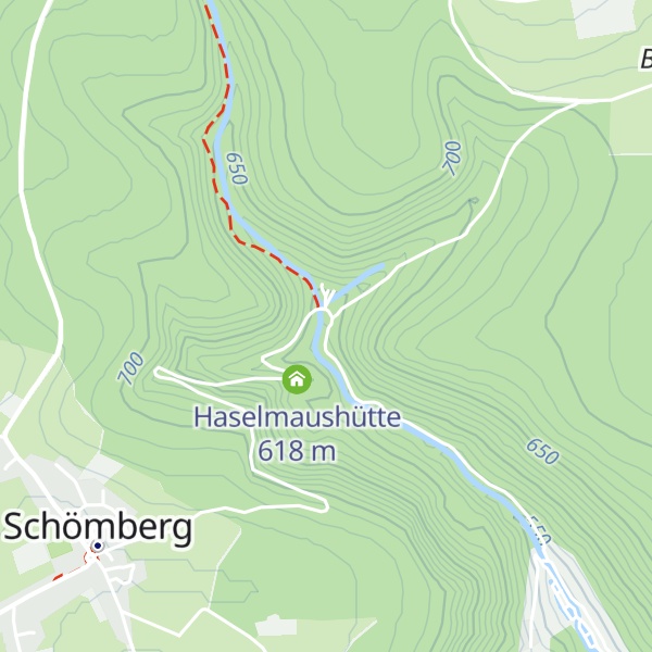 Map of Lohmühle-Hütte (Grillstelle)