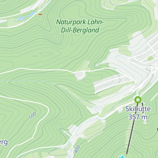 Map of Schutzhütte auf der Loh