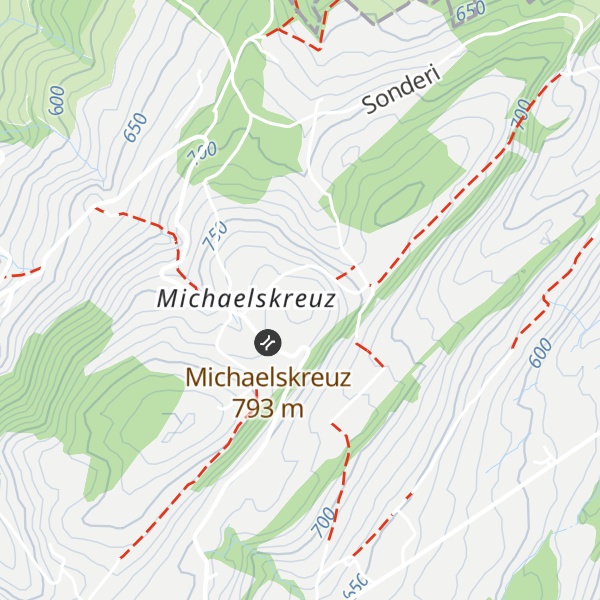 Map of Michaelskreuz