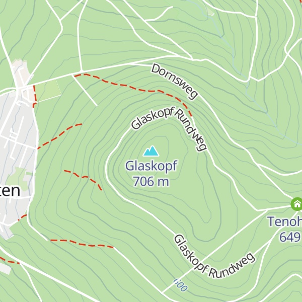 Map of Glaskopf
