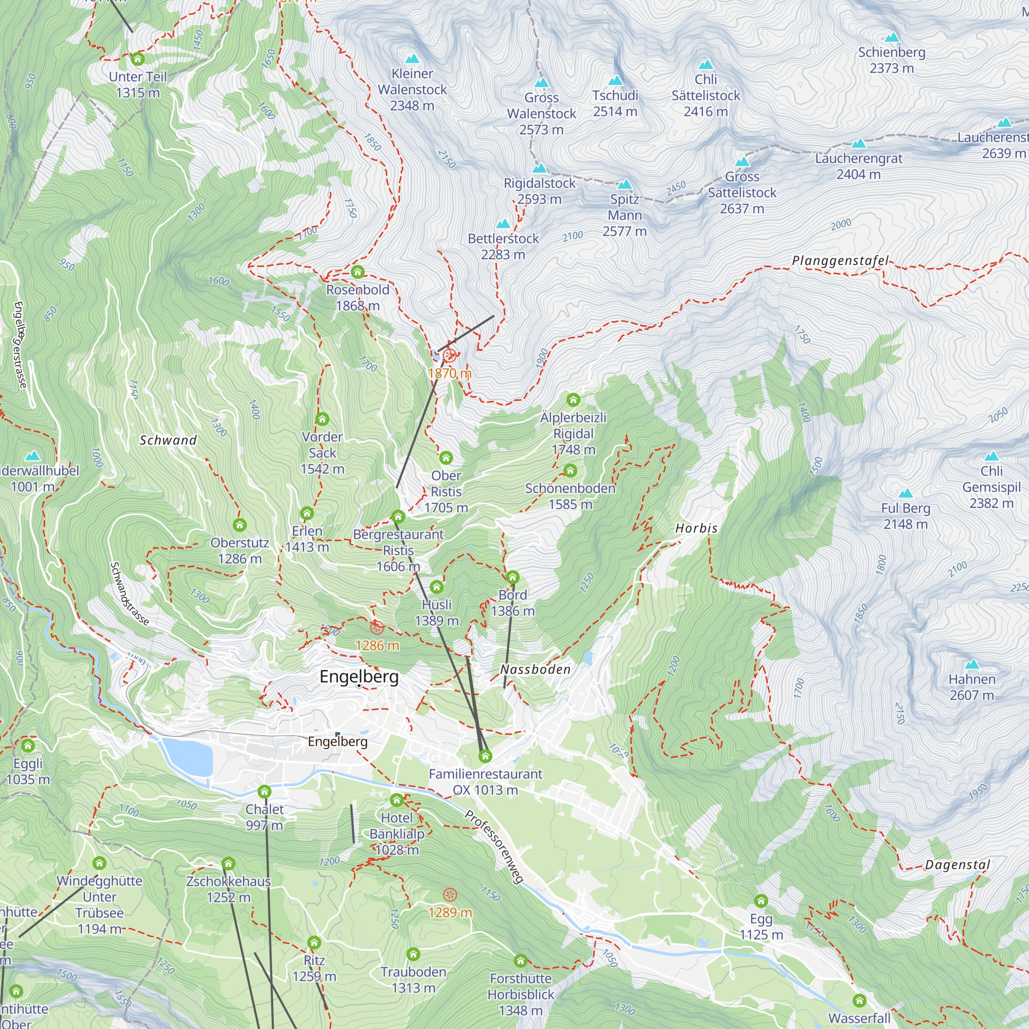 Alp Ried map