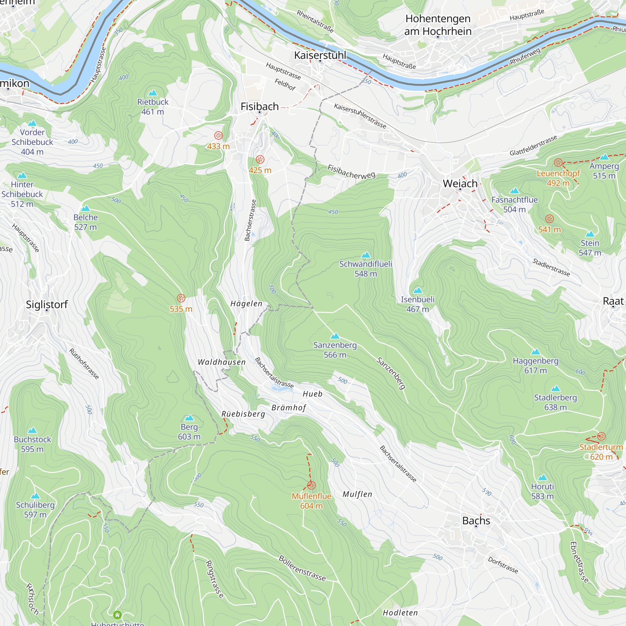 Schwarze Hütte map