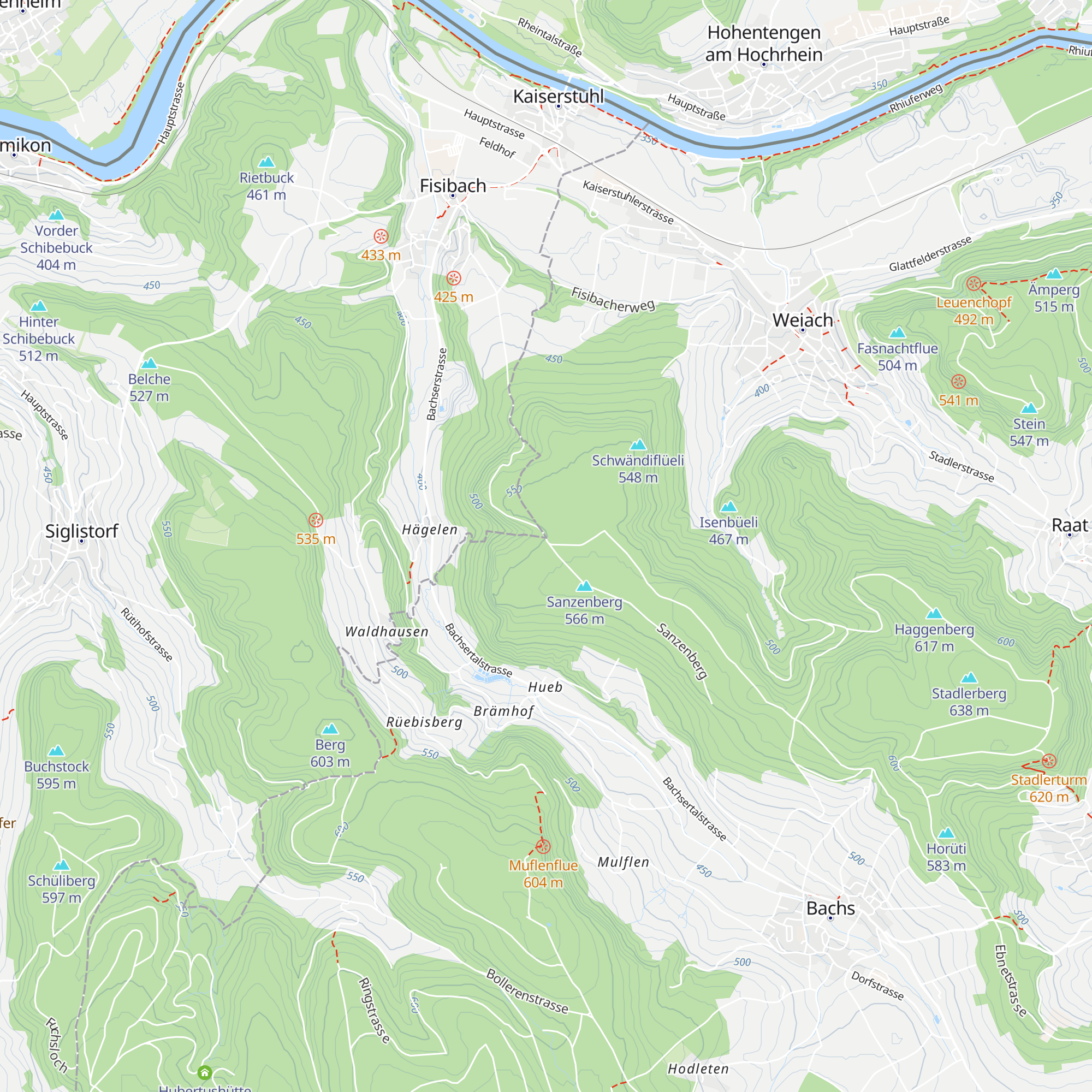 Schwarze Hütte map
