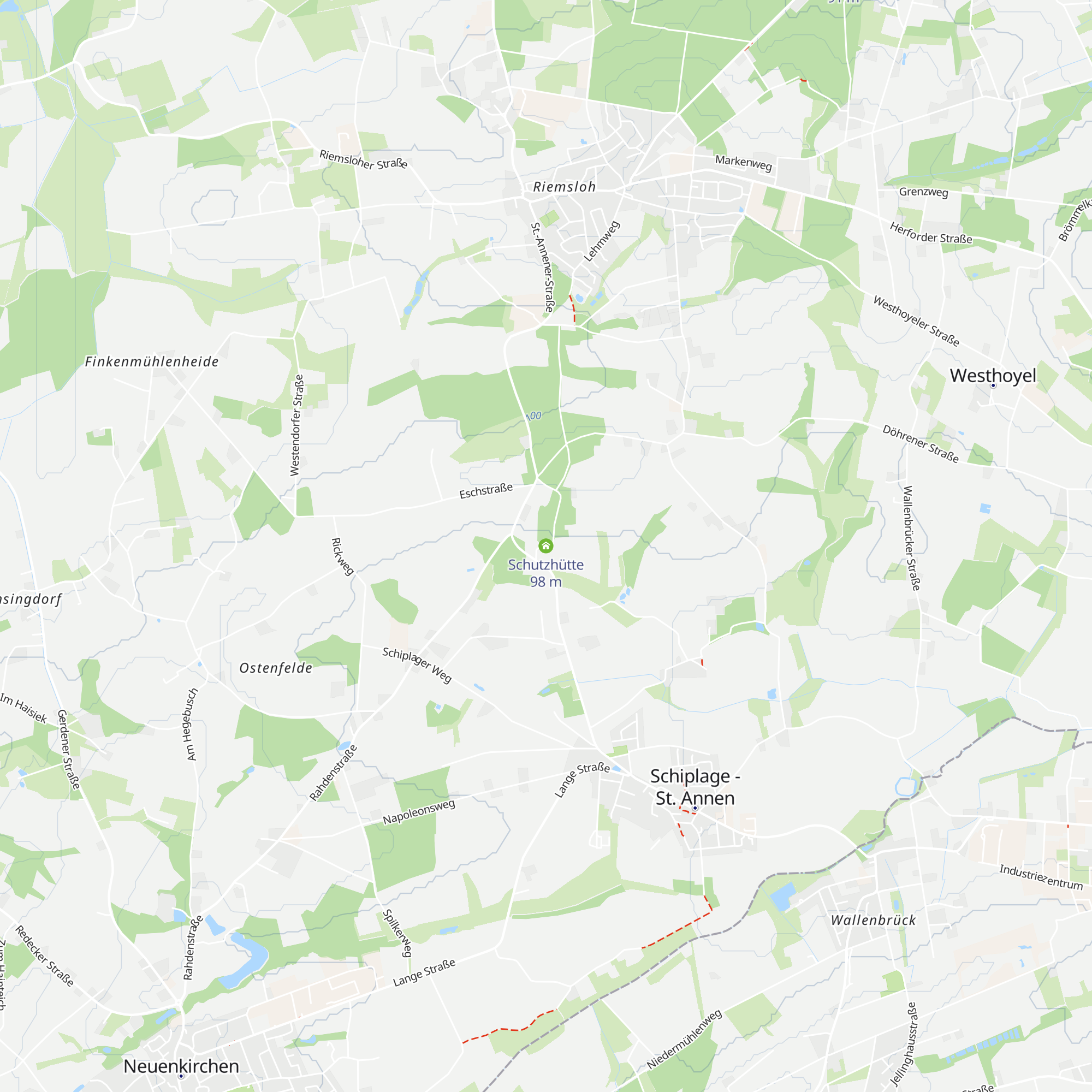 Schutzhütte map