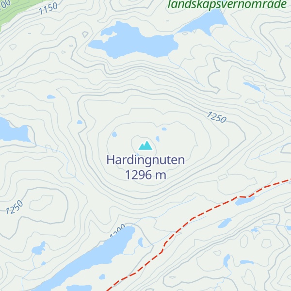 Map of Hardingnuten