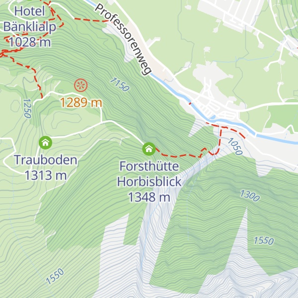 Map of Forsthütte Horbisblick