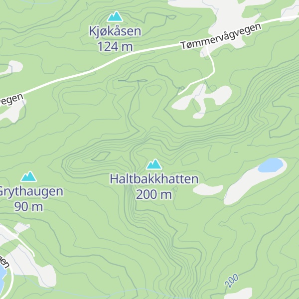 Map of Brattstien