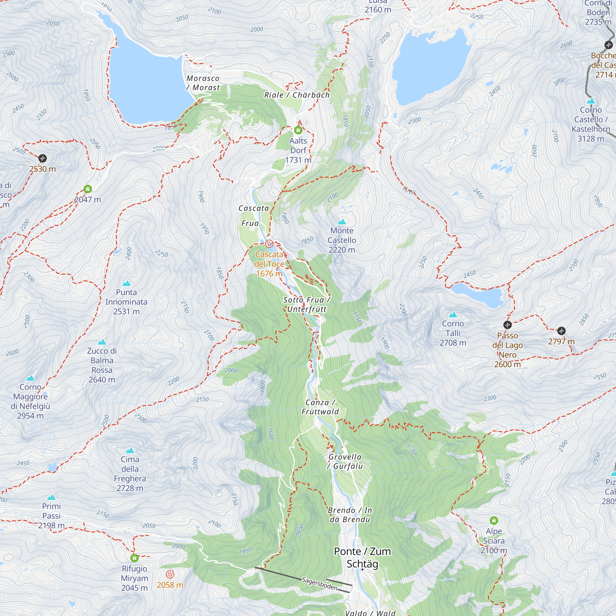 Ex casa del direttore map