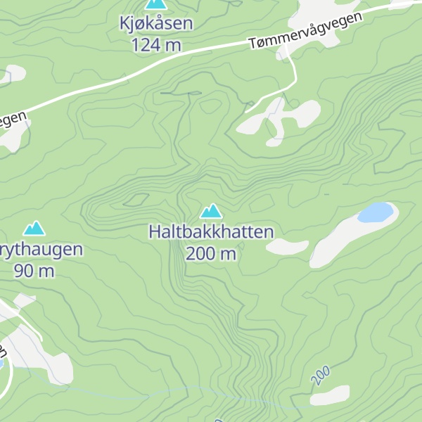 Map of Haltbakkhatten