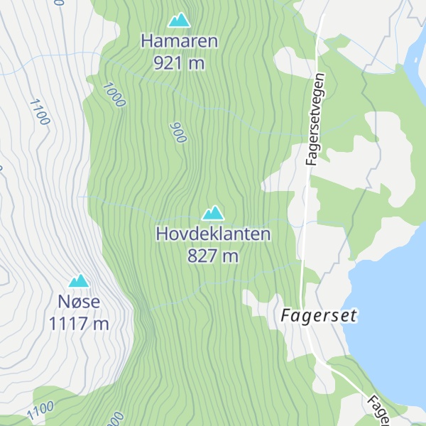 Map of Hovdeklanten