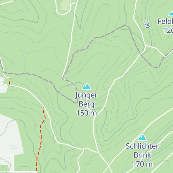Map of Junger Berg