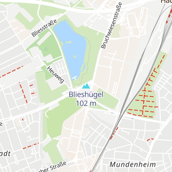 Map of Blieshügel