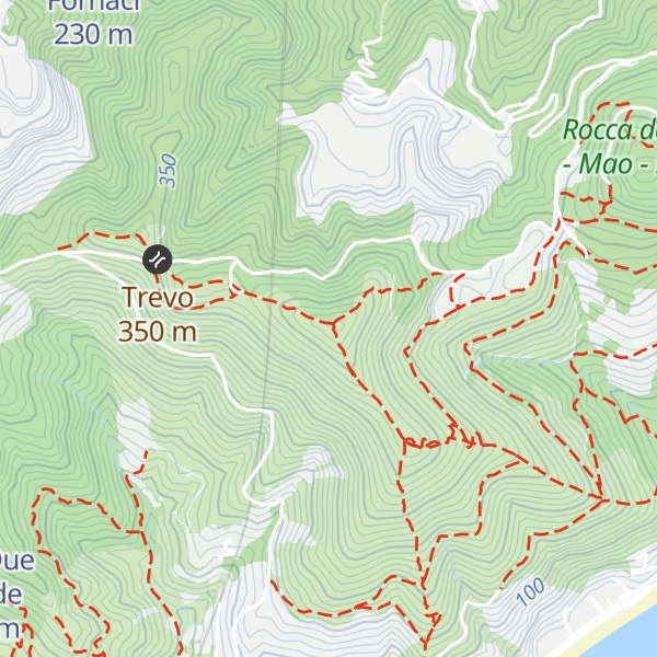 Map of Monte Mao
