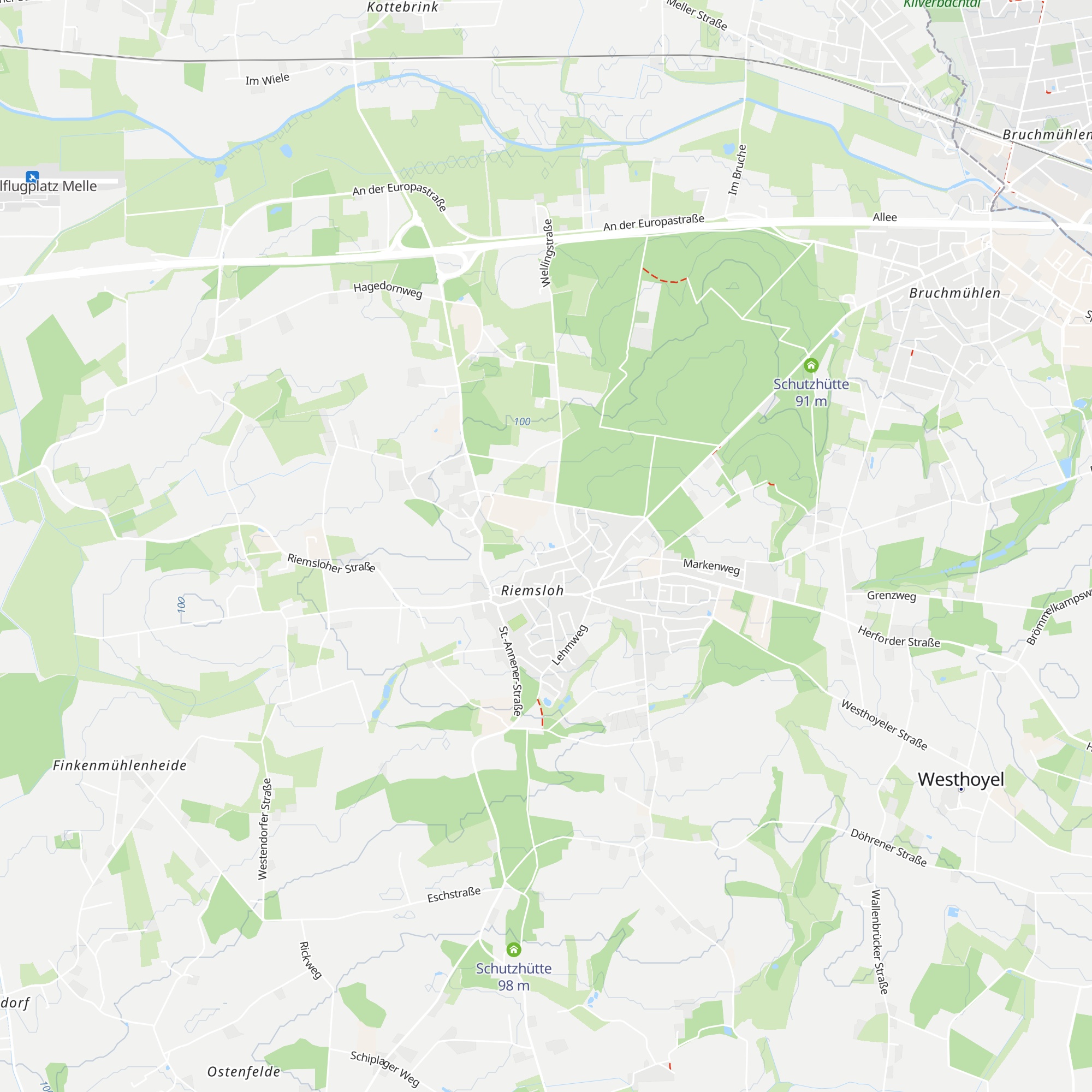 Schutzhütte map
